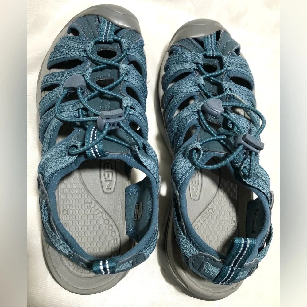 Keen Women's Whisper Blue Sandals - Picture 7 of 10